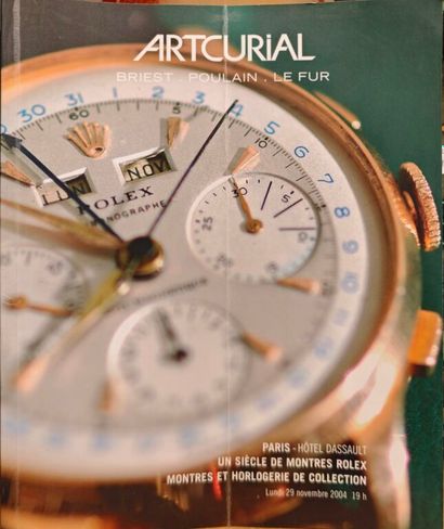 Montres et horlogerie, quatre catalogues...