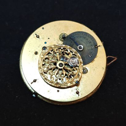 Extra-flat mechanical movement, two-tone...