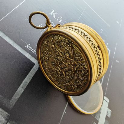 Decorative clock in a taste far removed from...