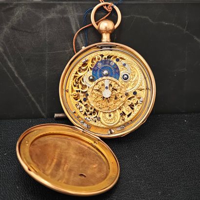 Anonyme, vers 1830. Montre de gousset en...