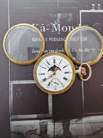 Anonymous, 19th century. Metal pocket regulator...