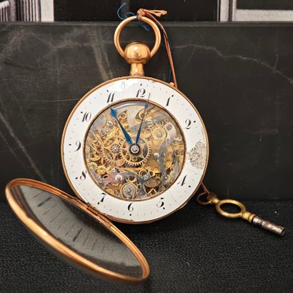 Anonyme, vers 1830. Montre de gousset en...