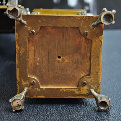 Set of three cathedral clocks, probably made...