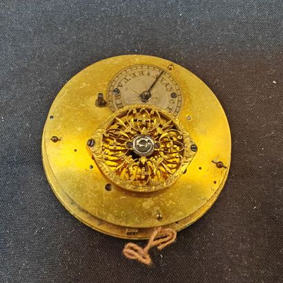 8-day mechanical movement, domed white enamel...
