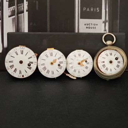 France, Paris. Ensemble de quatre mouvements...