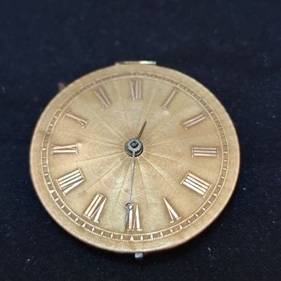 Extra-flat mechanical movement, two-tone...