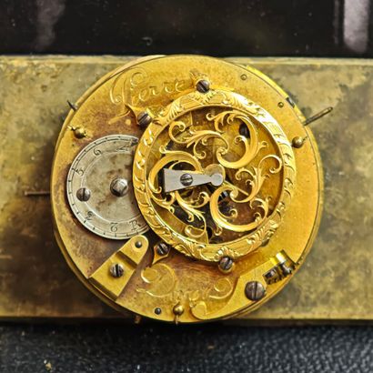 Set of three cathedral clocks, probably made...