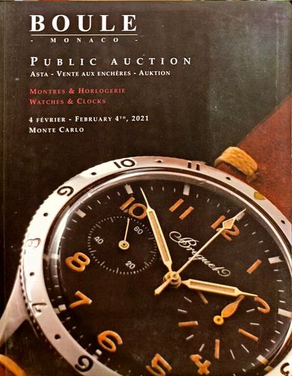 Montres et horlogerie, quatre catalogues...