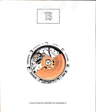 Montres et horlogerie, trois catalogues de...