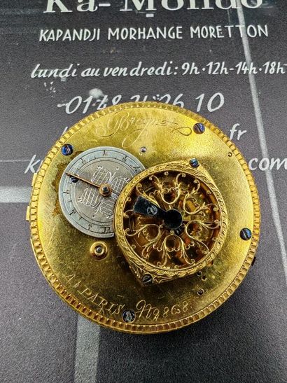 France, Paris. Antique reproduction of a...
