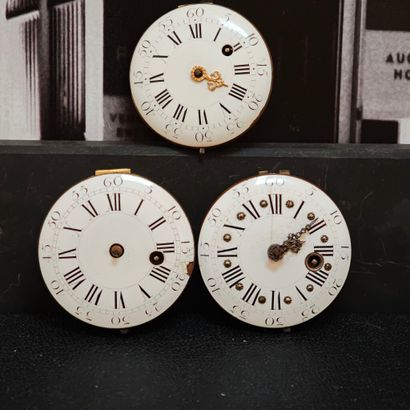 Set of twenty-one anonymous tilting movements,...