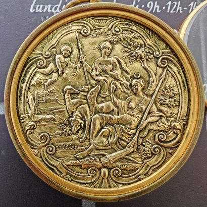 Decorative clock in a taste far removed from...