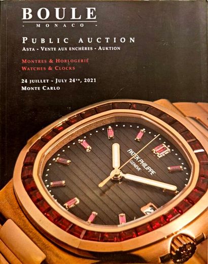 Montres et horlogerie, quatre catalogues...