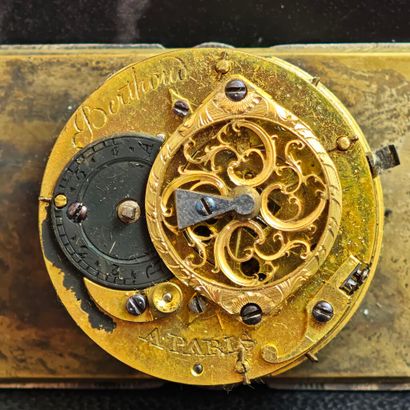 Set of three cathedral clocks, probably made...