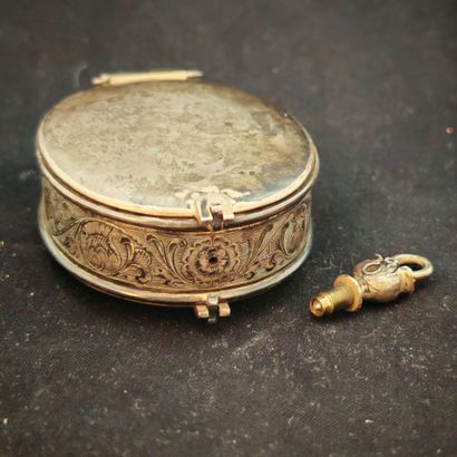 Rare boîte de montre dans le goût de la Renaissance...