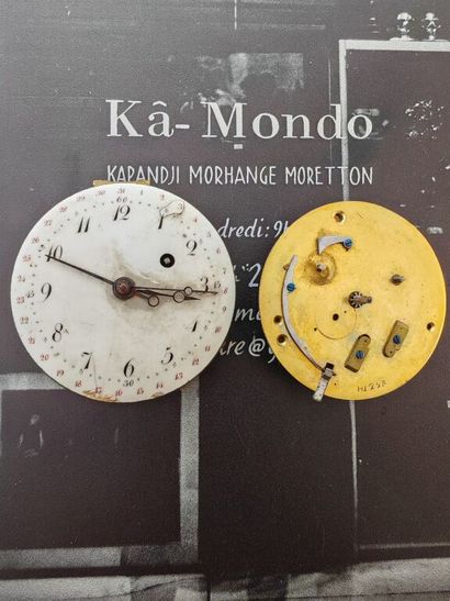 Set of two mechanical tilting movements,...