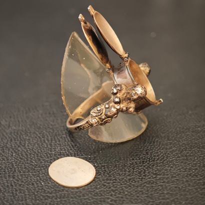 Monture de bague en argent 800‰ destiné à...