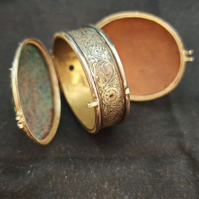 Rare boîte de montre dans le goût du XVIIème...