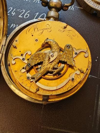 Set comprising two pocket watches and a movement...
