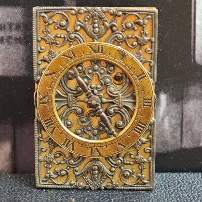 Set of three cathedral clocks, probably made...