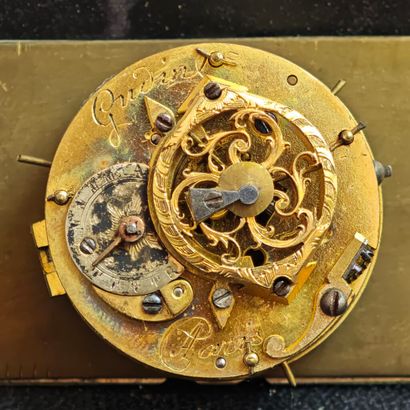 Set of three cathedral clocks, probably made...