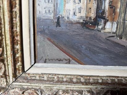 Jean VINAY (1907-1978)
A street in Paris.
Oil...