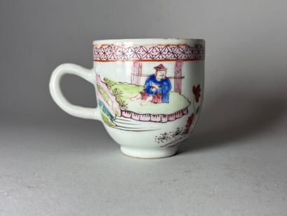 CHINA, Compagnie des Indes.
Porcelain lot...