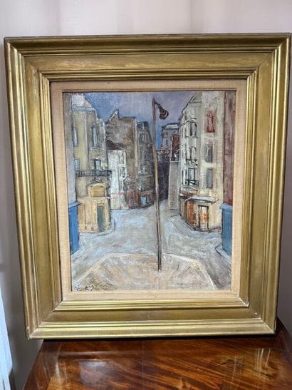 Jean VINAY (1907-1978)
Crossroads.
Oil on...