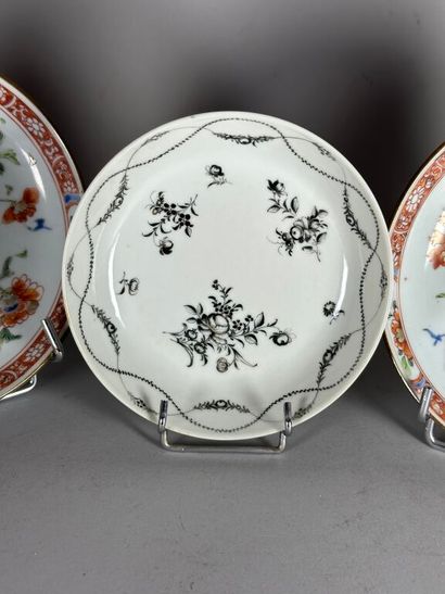 CHINA, Compagnie des Indes.
Porcelain lot...