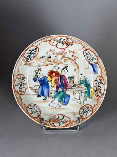 CHINA, Compagnie des Indes.
Porcelain lot...
