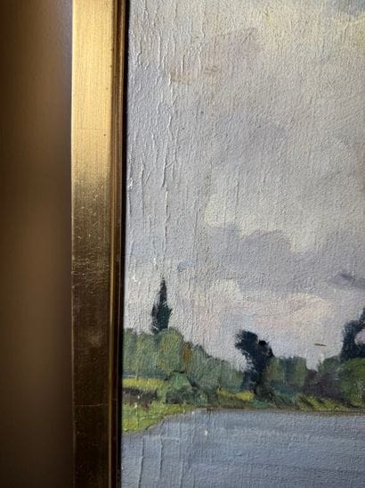 Claude RAMEAU (1876-1955)
Park on the Loire.
Oil...