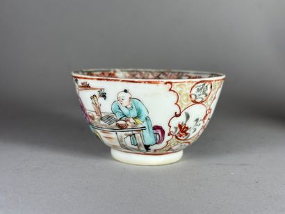 CHINA, Compagnie des Indes.
Porcelain lot...