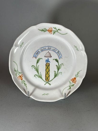 WALY (Argonne). 
Revolutionary plate in Waly...