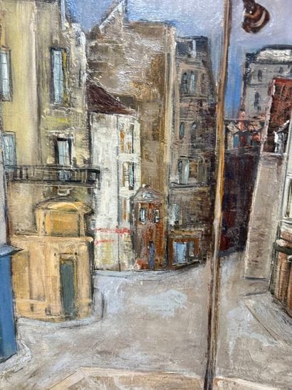 Jean VINAY (1907-1978)
Crossroads.
Oil on...