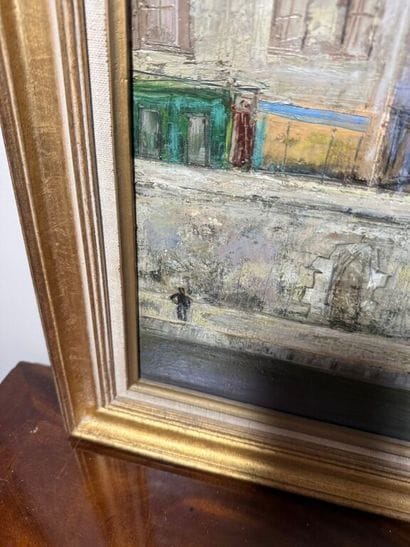Jean VINAY (1907-1978)
Quays of the Seine.
Oil...