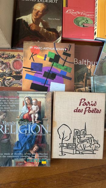 Ensemble de livres Beaux-Arts tels que :...