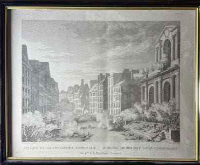 French Revolution. 
Paris, La Mairie. 
Lithograph...