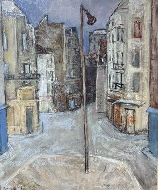Jean VINAY (1907-1978)
Crossroads.
Oil on...