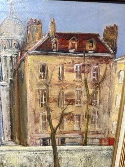 Jean VINAY (1907-1978)
Quays of the Seine.
Oil...