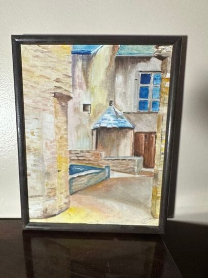 Attributed to MOMAL
Les quais et l'église...