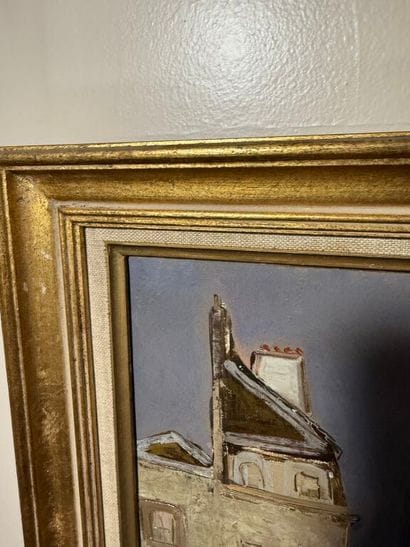 Jean VINAY (1907-1978)
Quays of the Seine.
Oil...
