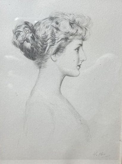Paul César HELLEU (1859-1927)
Portrait of...