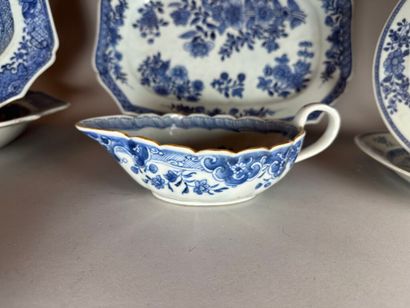 CHINA, Compagnie des Indes. 
A set of porcelain...
