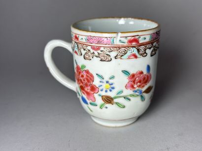 CHINA, Compagnie des Indes.
Porcelain lot...
