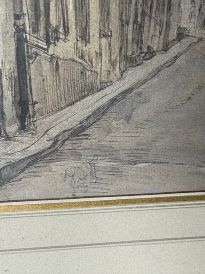 Charles HEYMAN (1881-1915)
Paris, rue des...