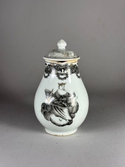 CHINA, Compagnie des Indes.
Small porcelain...