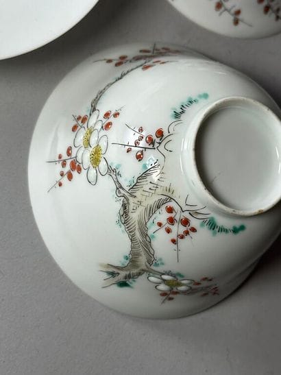 CHINA, Compagnie des Indes. Late Qing period.
Porcelain...