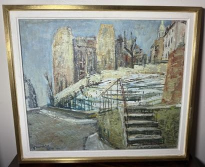 Jean VINAY (1907-1978)
Snow-covered Montmartre...