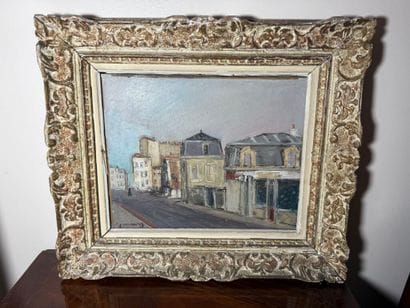 Jean VINAY (1907-1978)
A street in Paris.
Oil...