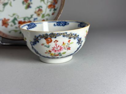 CHINA, Compagnie des Indes.
Porcelain lot...